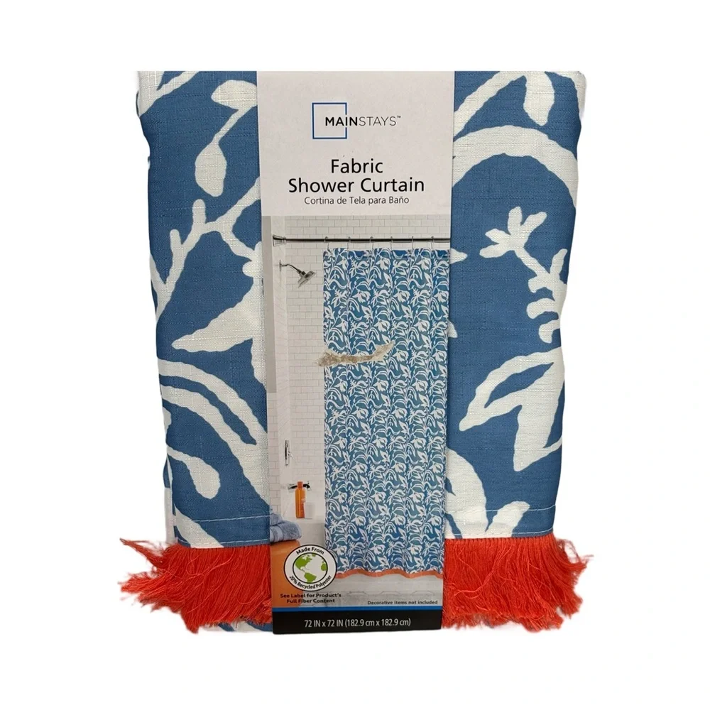 Mainstays Floral Printed Tassel Trim 72